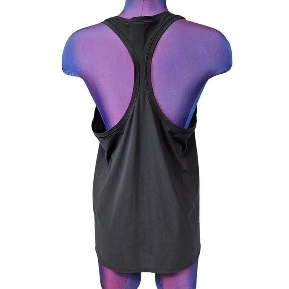 Athleta Black Chi Racerback Exercise Tank Top Size Medium Women's F92 - Picture 5 of 8